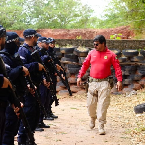 Guarda Municipal de Parnamirim segue em treinamento para utilização de armas longas