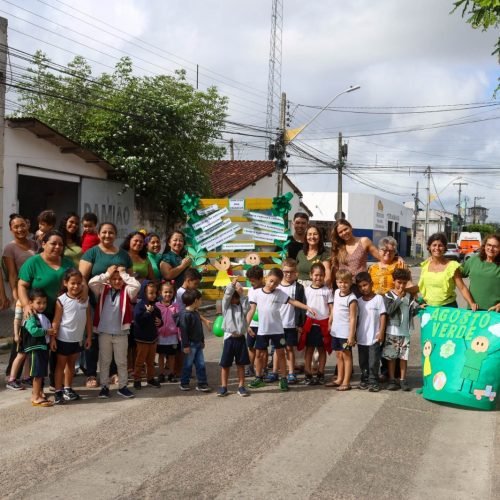 Prefeitura dá continuidade às ações do Agosto Verde no CMEI Ivone Maria