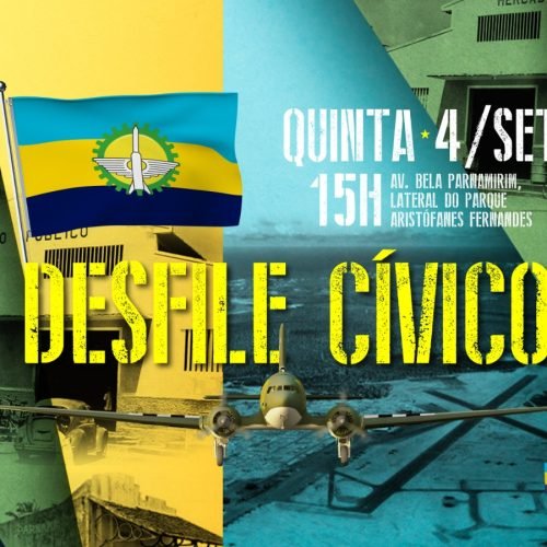 Parnamirim realiza Desfile Cívico na próxima quinta, 4 de setembro