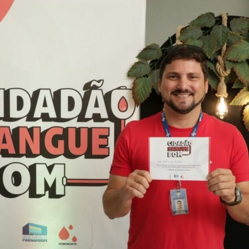 Campanha “Cidadão Sangue Bom” recebe quase 100 doações de sangue