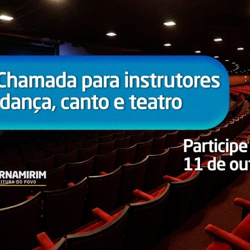 Parnamirim abre 2ª Chamada para credenciamento de instrutores culturais