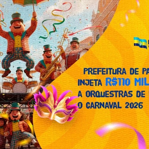 Prefeitura de Parnamirim injeta R$110 mil em apoio a orquestras de frevo para o Carnaval 2026