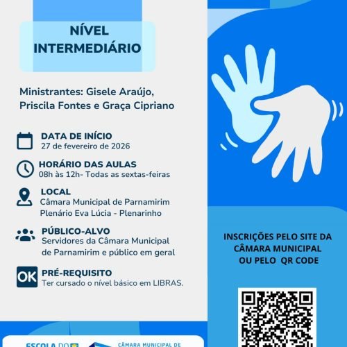 Curso de LIBRAS – Nível Intermediário