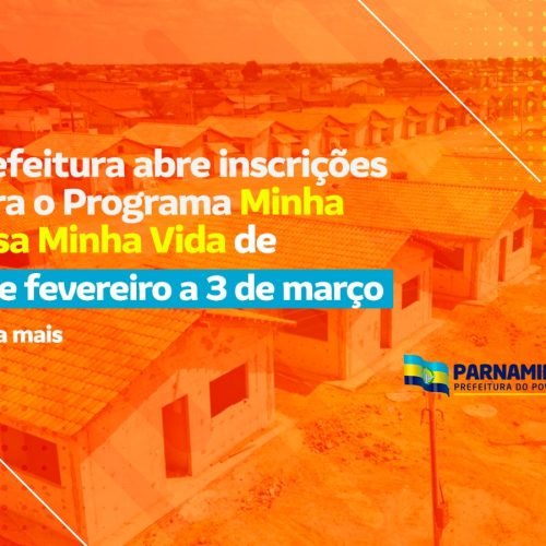 Prefeitura abre inscrições para o Residencial Parnamirim II em Parnamirim