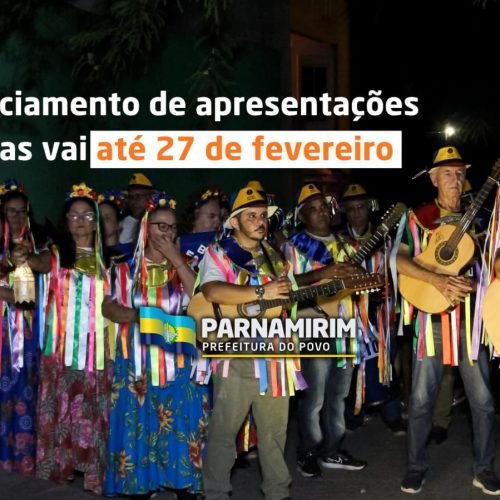 Prefeitura prorroga prazo para credenciamento de apresentações artísticas