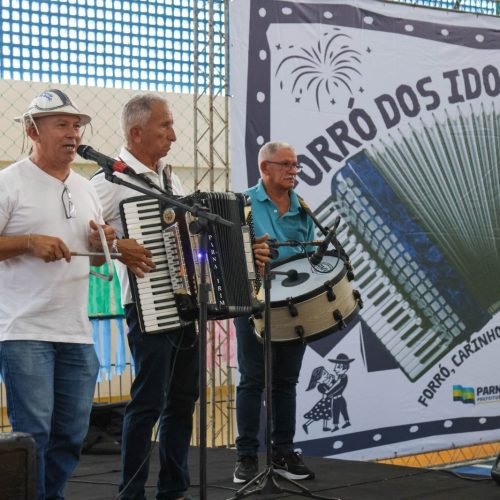 Prefeitura promove lazer e saúde no tradicional Forró dos Idosos