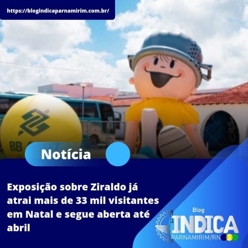 A exposição interativa “Mundo Zira”, dedicada à obra do escritor e cartunista brasileiro Ziraldo, já ultrapassou a marca de 33 mil visitantes em Natal
