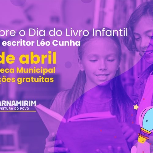 Biblioteca de Parnamirim recebe escritor Leo Cunha em programação especial