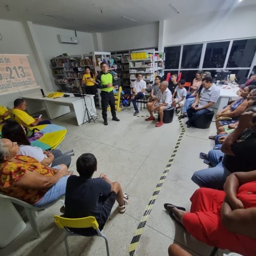 Projeto Educando para o Trânsito chega ao CRAS de Moita Verde