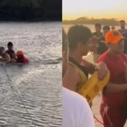 Pesquisadores ficam ilhados por seis horas em praia do RN