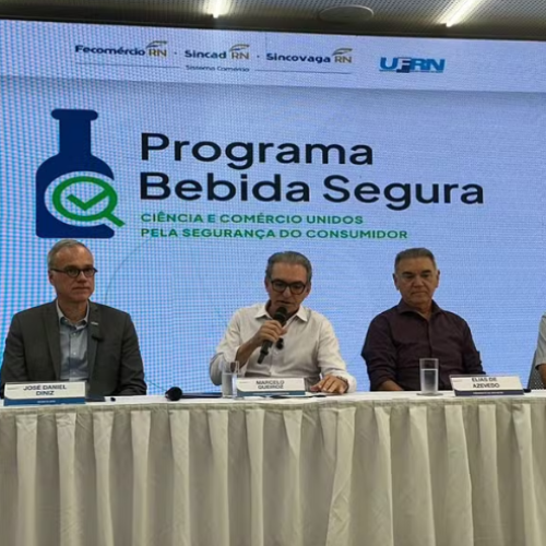 Parceria entre Fecomércio e UFRN permite testagem de amostra de bebidas destiladas vendidas em supermercados, atacados e distribuidoras do RN.