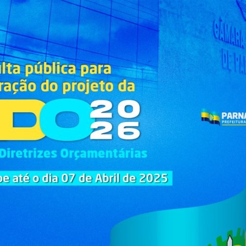 Parnamirim: população pode sugerir prioridades e investimentos para a cidade até dia 7 de abril
