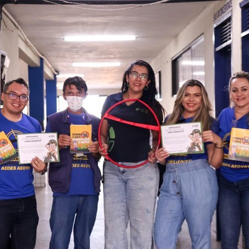 Parnamirim leva ação educativa sobre o Aedes aegypti à Escola Ivanira Paizinho