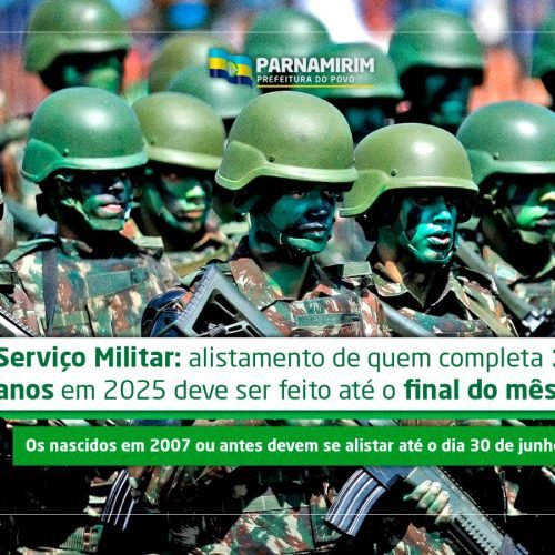 Serviço Militar: alistamento de quem completa 18 anos em 2025 deve ser feito até o final do mês