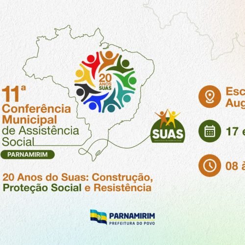 Parnamirim realizará Conferência Municipal de Assistência Social