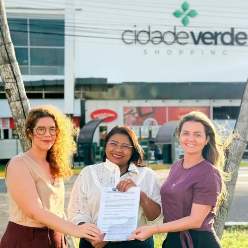 Parnamirim firma parceria com Shopping Cidade Verde para adoção de canteiro central