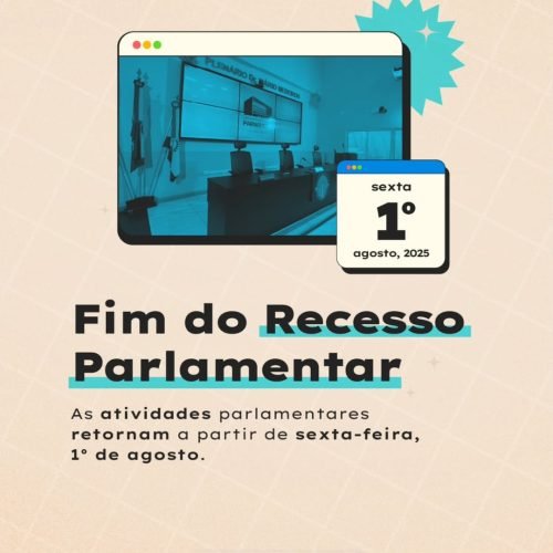 A Câmara de Parnamirim inicia, nesta sexta-feira (01)