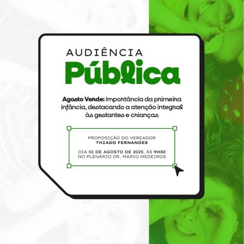 A Câmara de Parnamirim vai realizar, nesta sexta-feira (01).