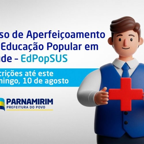 Prazo para curso da área da saúde em Parnamirim vai até domingo (10).