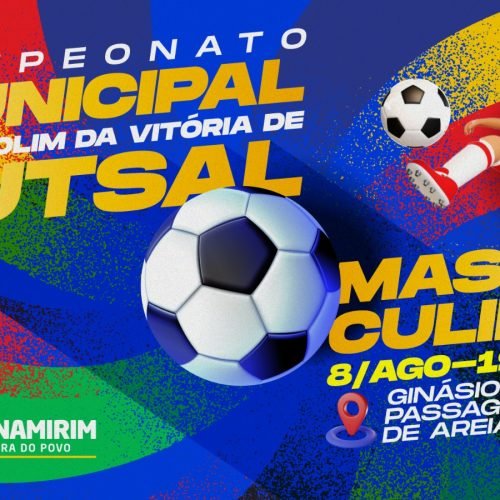 Em Parnamirim, Campeonato Municipal de Futsal Masculino tem início nesta sexta-feira no Ginásio de Passagem de Areia