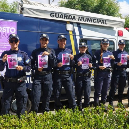 Agosto Lilás: Parnamirim realiza blitz de conscientização de combate à violência contra a mulher