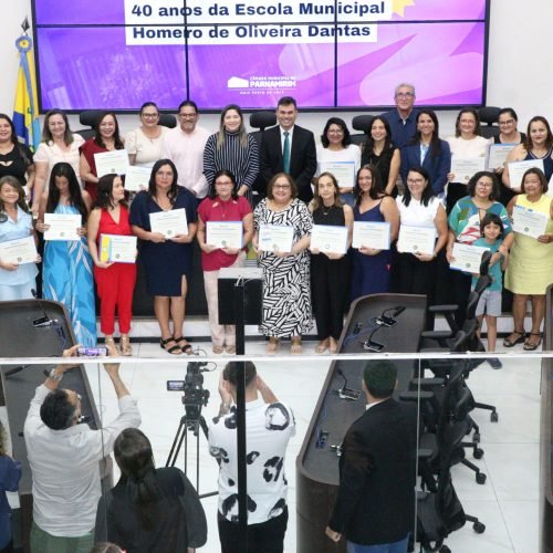 Sessão solene comemora 40 anos da Escola Homero de Oliveira Dantas