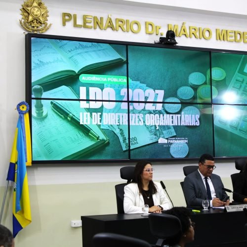 Audiência pública discute Lei de Diretrizes Orçamentárias para 2027