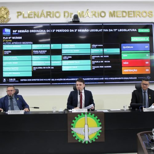 Câmara Municipal de Parnamirim aprova Audiência Pública para LOA 2027