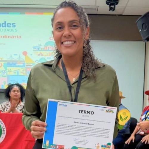 Vereadora Rárika Bastos toma posse no Conselho Nacional das Cidades
