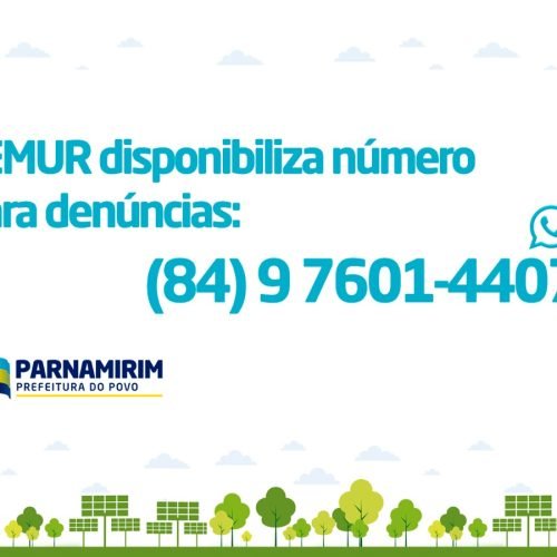 Secretaria de Meio Ambiente disponibiliza número para denúncias