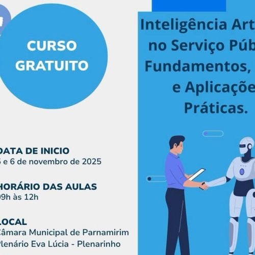 Inteligência Artificial é tema de curso na Escola do Legislativo