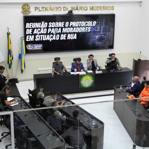 Frente Parlamentar de Segurança realiza segunda reunião nesta segunda-feira (13)