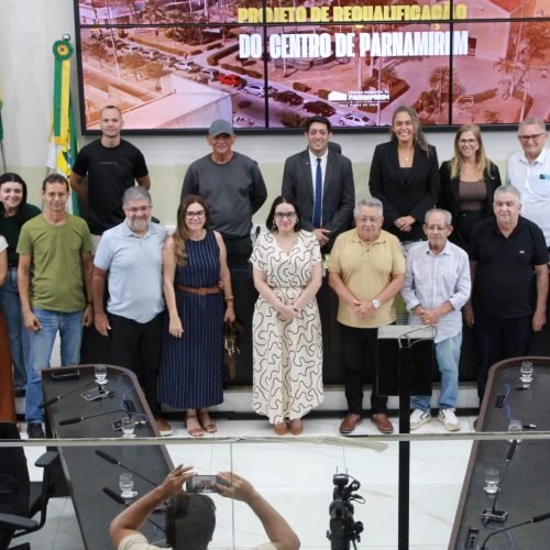 Câmara de Parnamirim promove audiência pública sobre projeto de requalificação do Centro