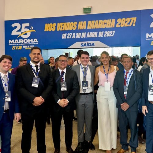 Vereadores de Parnamirim participam de mobilização nacional em Brasília; sessões ordinárias seguem normalmente