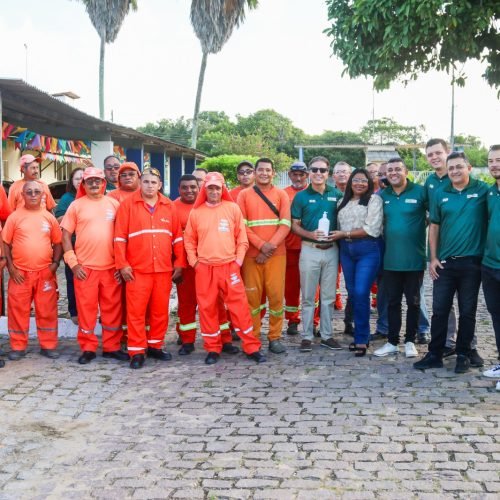 Parnamirim disponibiliza protetor solar para servidores da Limpeza Urbana