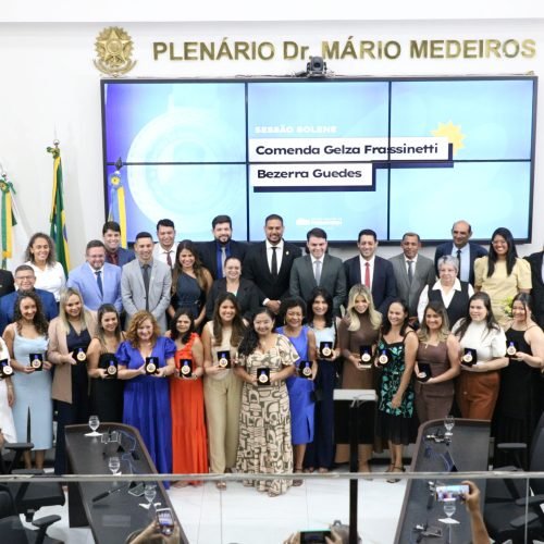 Assistentes sociais são homenageadas com Comenda Gelza Frassinetti no Legislativo
