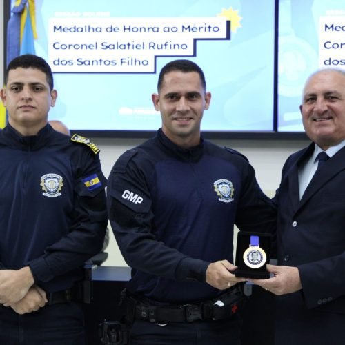 Legislativo homenageia Profissionais da Segurança Pública com Medalha de Honra ao Mérito
