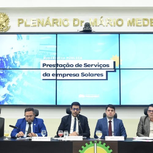 Serviços prestados pela Solares ao município são tema de audiência pública