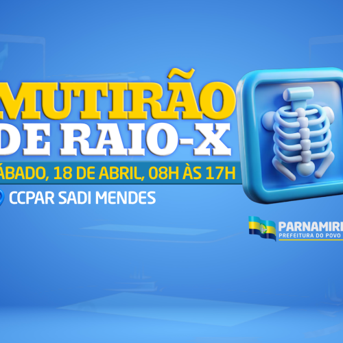 Mutirão de Raio-X é realizado neste sábado, 18 de abril